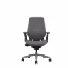 High Quality Ergonomic Office Chair - Steelcase Gesture - Ash Color - No Headrest - Front View