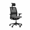 Steelcase Malaysia Ergonomic Office Chair with Headrest - Steelcase Think - Ash Color - Side View