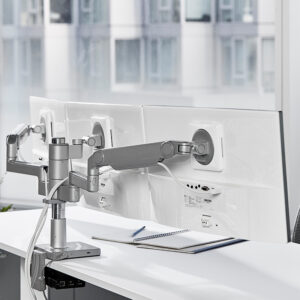 Ergonomic Monitor Arm Malaysia | M-Flex Triple Fixed